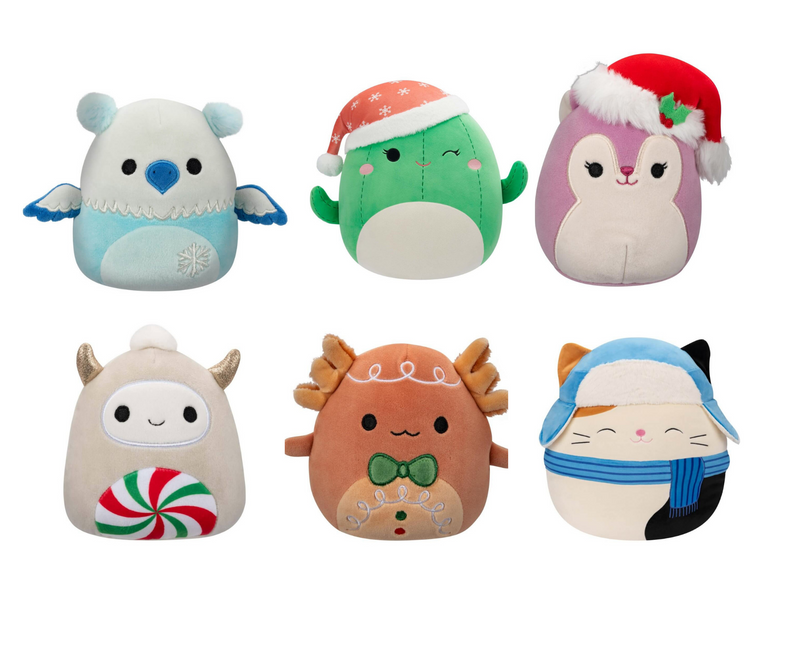 SQUISHMALLOWS 7.5" Plush Christmas Squad