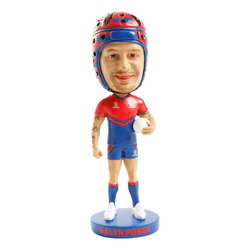 Newcastle Knights Ulitmate Fan Gift - TLA Matted Card set with Bobblehead