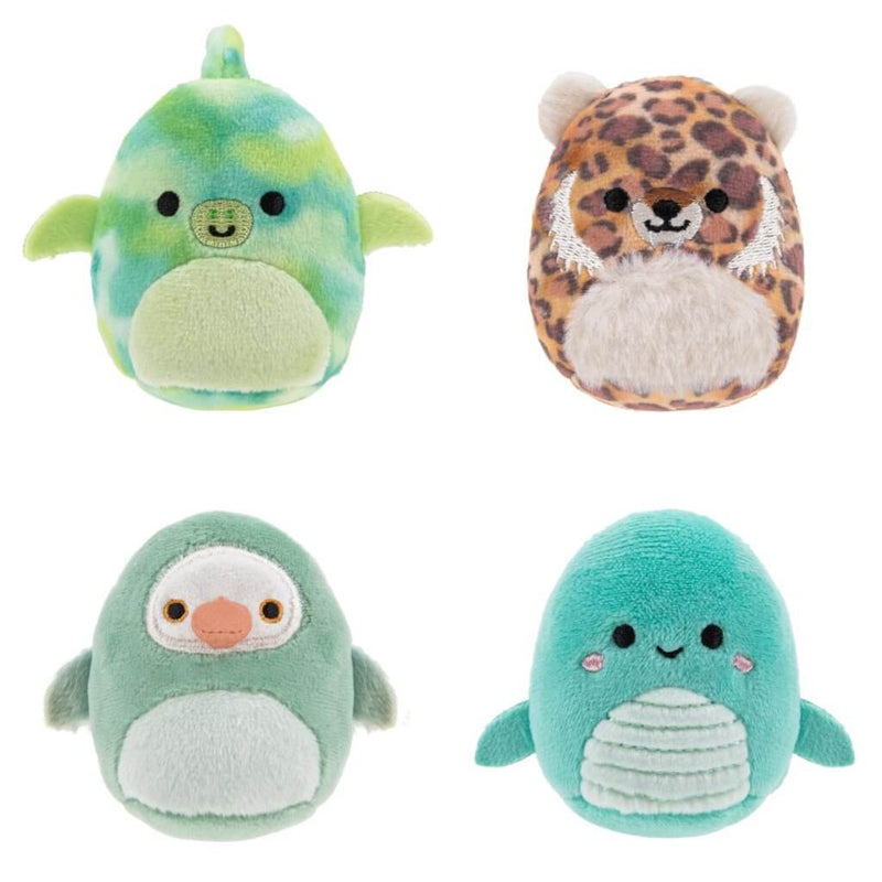 Squishville Mini Squishmallow 4 Pack | Prehistoric Squad