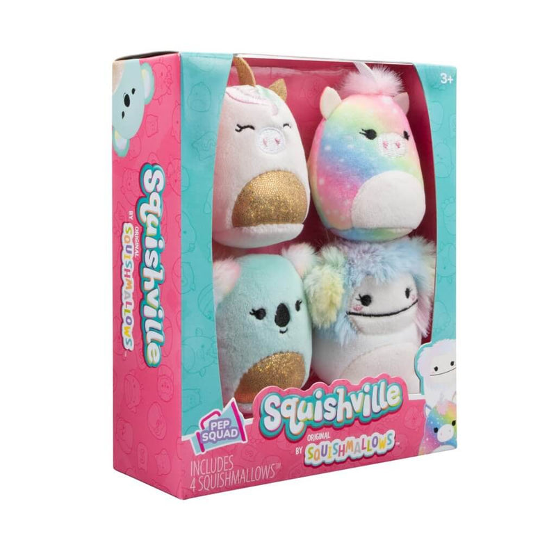 Squishville Mini Squishmallow 4 Pack | PEP Squad