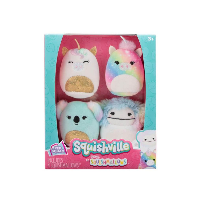 Squishville Mini Squishmallow 4 Pack | PEP Squad