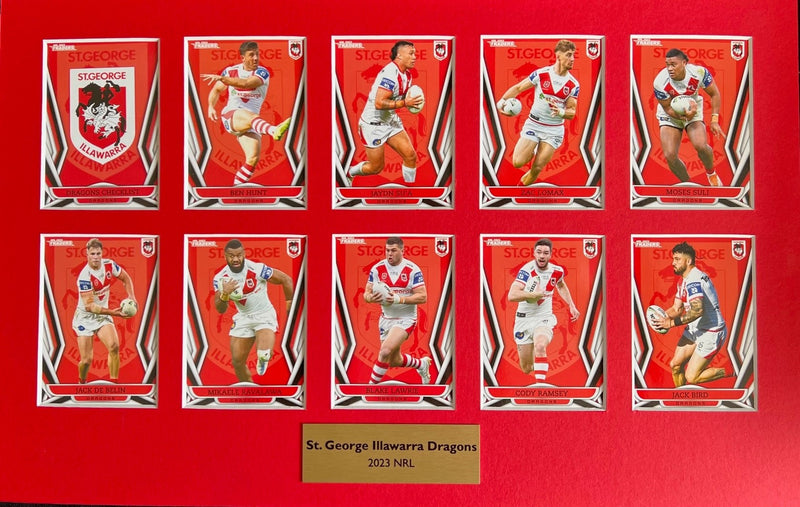 St George Ulitmate Fan Gift  | TLA Matted Card set with Showbag!