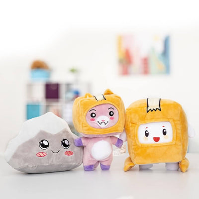 LANKYBOX | Plush  BOXY / FOXY / ROCKY 3 to Collect!