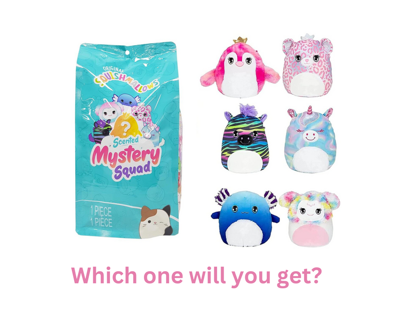SQUISHMALLOWS 5″ Scented Mystery Squad Assorted S2