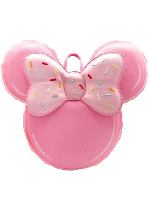 Loungefly Disney | Minnie Macaron 11" Faux Leather Convertible Mini Backpack
