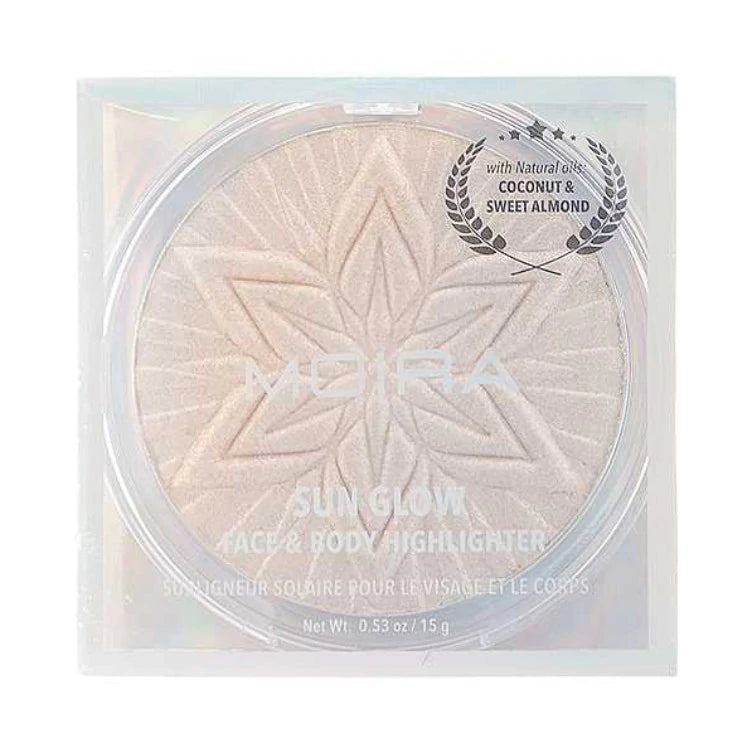 MORIA Sun Glow  Face & Body Highlighter | Sweet Champagne
