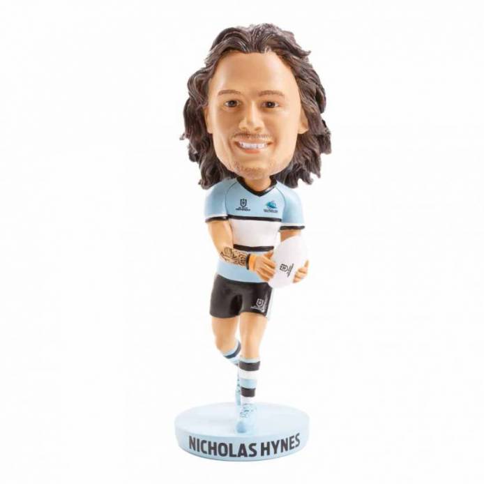 NRL Cronulla Sutherland Sharks Bobblehead Nicho Hynes