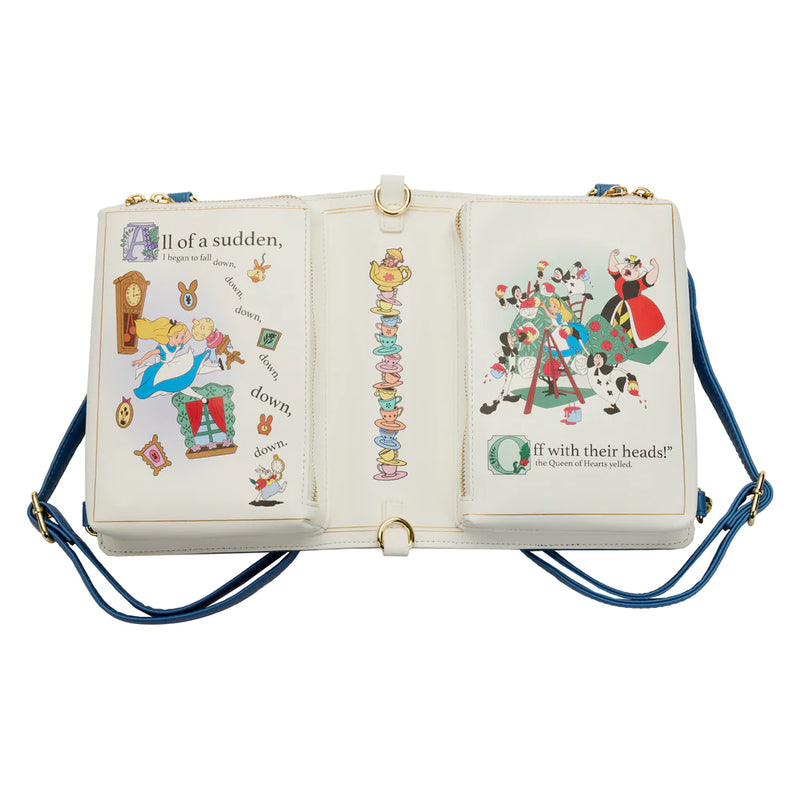 Loungefly  | Alice in Wonderland (1951) - Book Converible Crossbody Bag