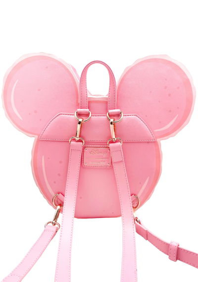 Loungefly Disney | Minnie Macaron 11" Faux Leather Convertible Mini Backpack