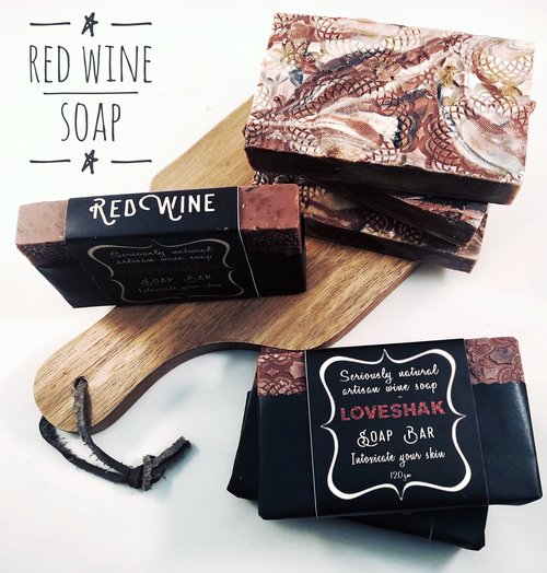 Loveshak Soap Bar  | Red Wine