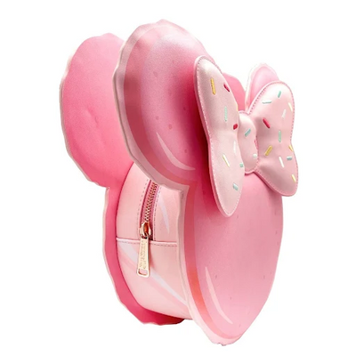 Loungefly Disney | Minnie Macaron 11" Faux Leather Convertible Mini Backpack