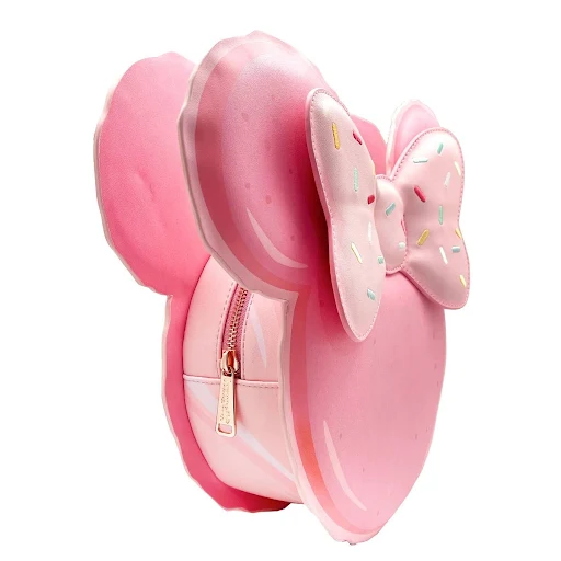 Loungefly Disney | Minnie Macaron 11" Faux Leather Convertible Mini Backpack